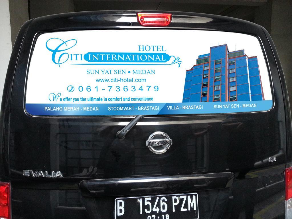 Hotel Citi International Palang Merah Medan Exterior foto